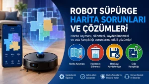 Robot Süpürge Harita Sorunları ve Çözümleri