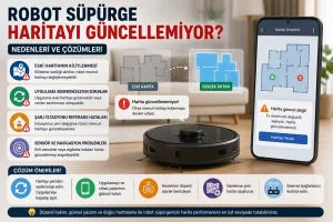 Robot Süpürge Haritayı Güncellemiyor: Nedenleri ve Çözümleri