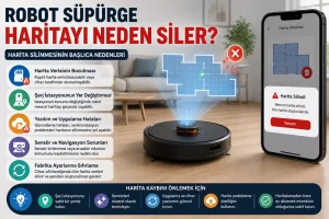 Robot Süpürge Haritayı Neden Siler?