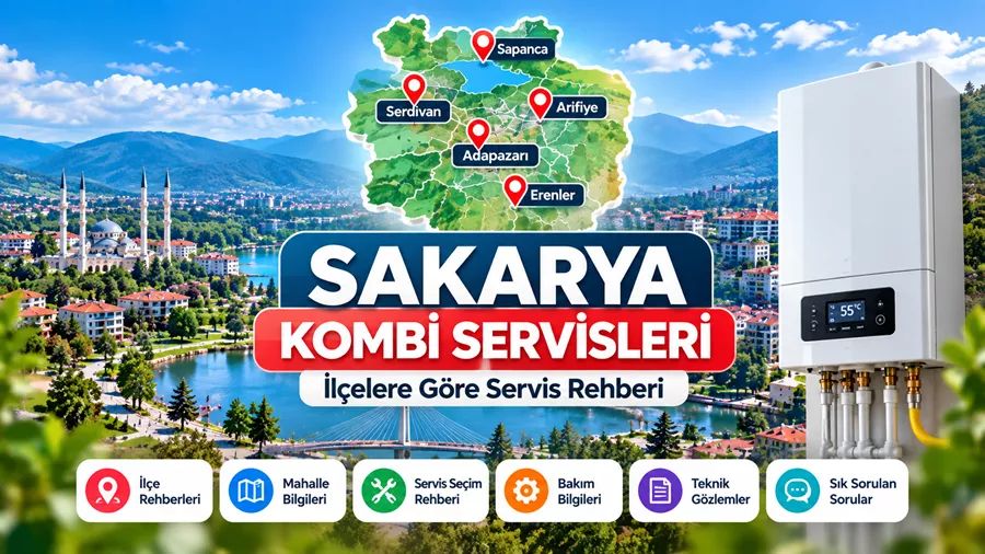 Sakarya Kombi Servisleri Rehberi: İlçelere Göre Servis Bilgileri