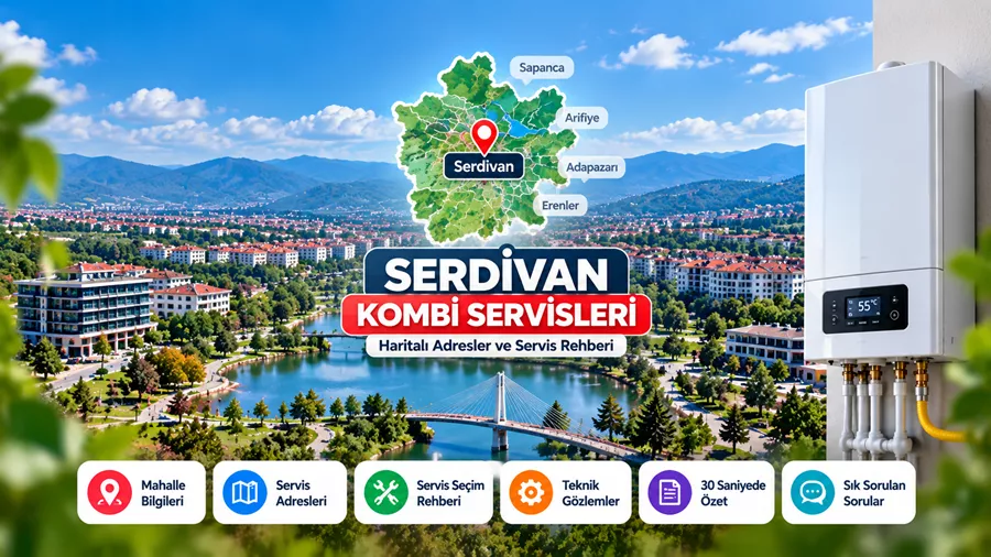 Serdivan Kombi Servisleri: Haritalı Adresler ve Servis Rehberi